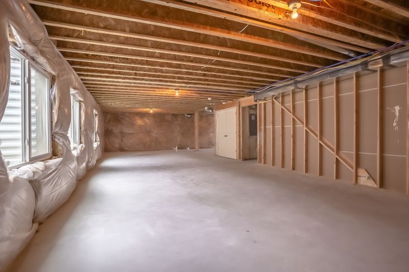 Basement Storage Installation
