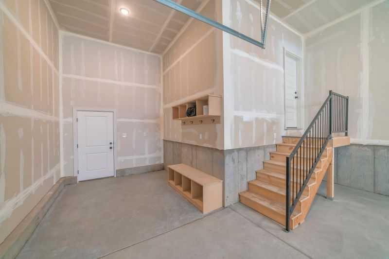 Basement Storage Installation