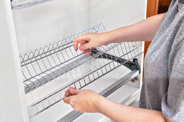 Wire Shelf Mounting